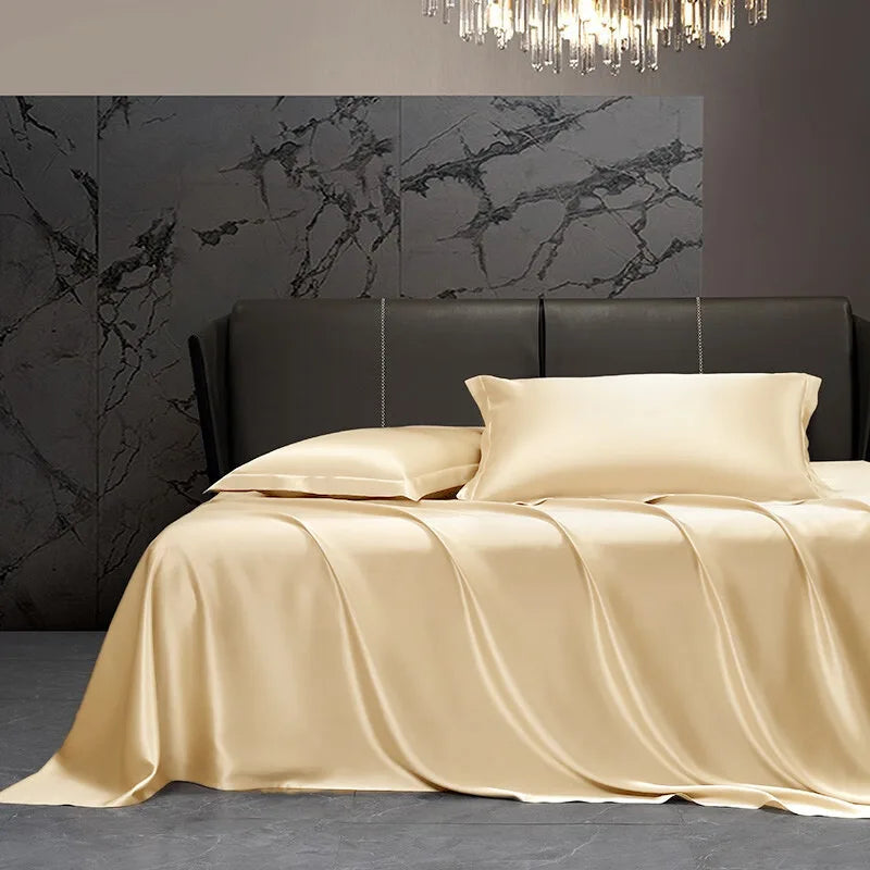 Moonlit Satin Four-Piece Bedding Set product detail 15